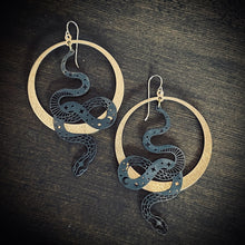 Load image into Gallery viewer, Heavenly Serpent Earrings
