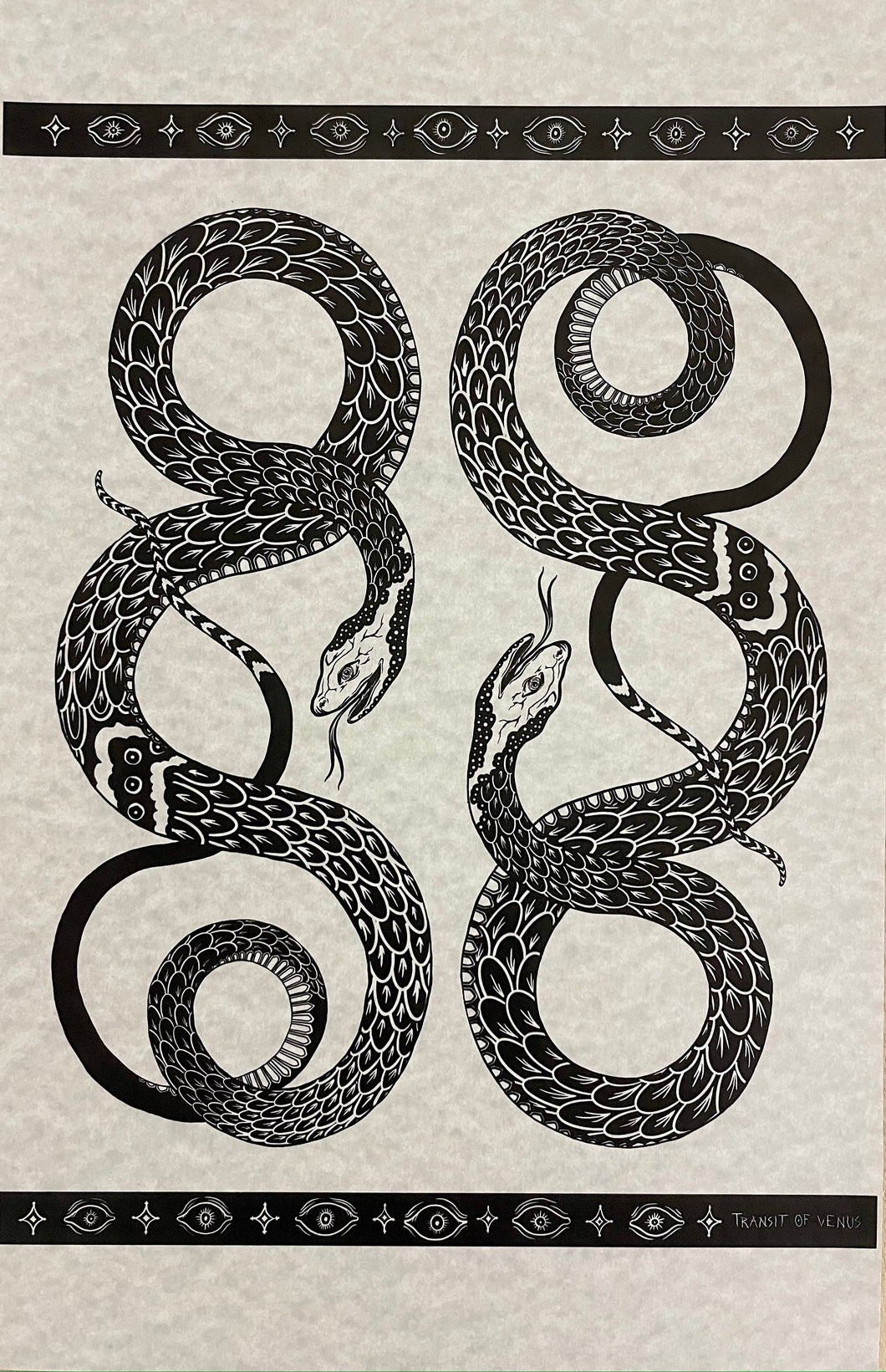 Double Snake Print